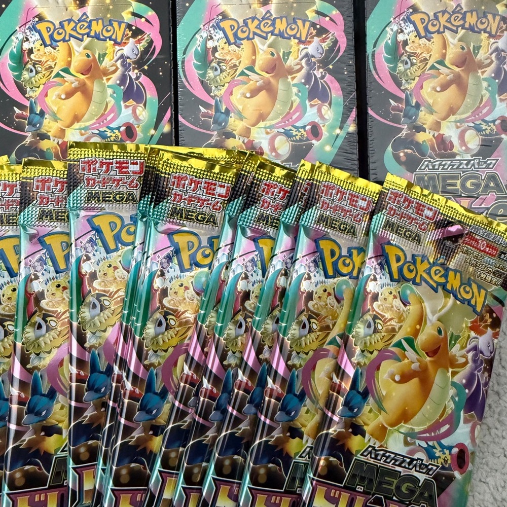 Pokémon TCG: Mega Dream EX Booster Box M2A (Japanese) $120per box ( no shrink)